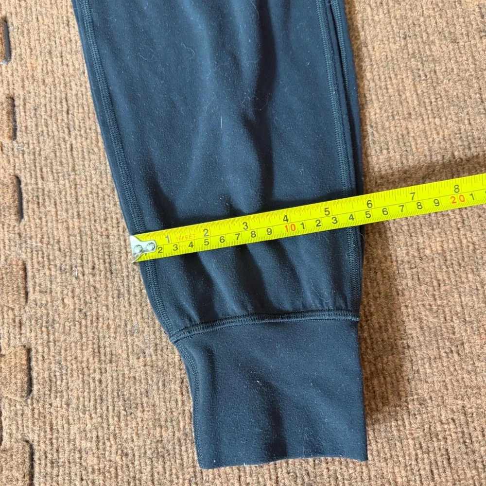 B- gym Lululemon Align Jogger Black Nulu High Rise Tapered Pants Size 4‎ LW5CQDS
